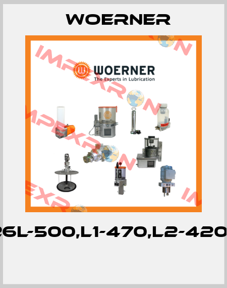 Z226L-500,L1-470,L2-420MM  Woerner