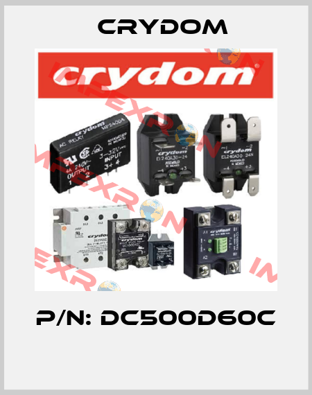 P/N: DC500D60C  Crydom