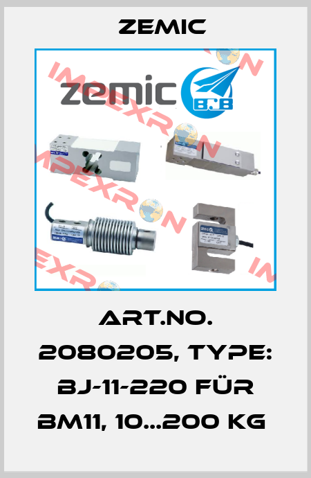 Art.No. 2080205, Type: BJ-11-220 für BM11, 10...200 kg  ZEMIC