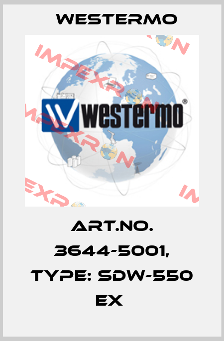 Art.No. 3644-5001, Type: SDW-550 EX  Westermo