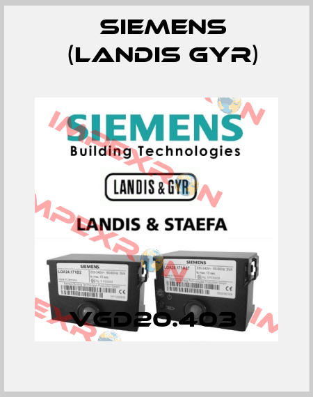 VGD20.403  Siemens (Landis Gyr)