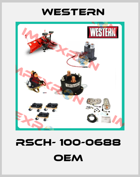  RSCH- 100-0688  oem  Western