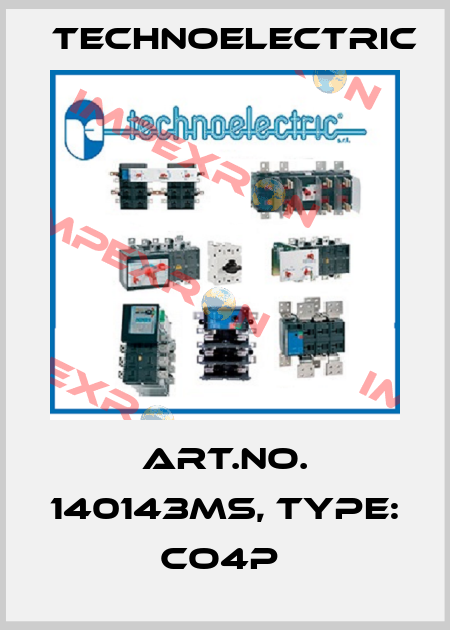 Art.No. 140143MS, Type: CO4P  Technoelectric