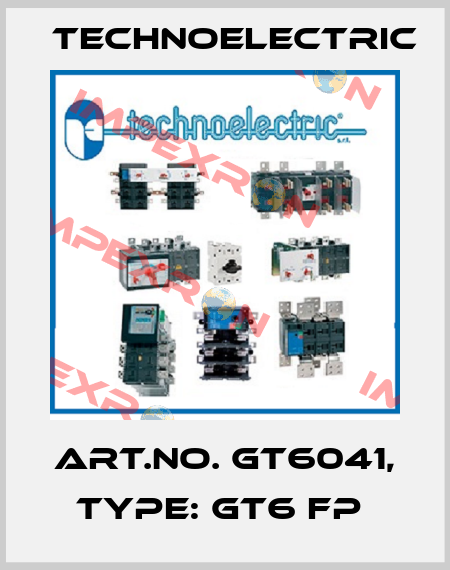 Art.No. GT6041, Type: GT6 FP  Technoelectric