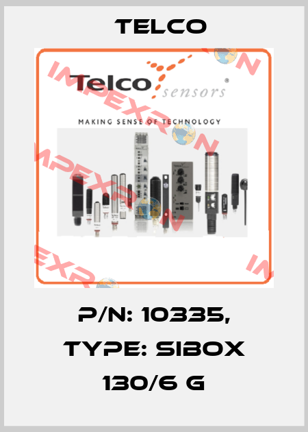 p/n: 10335, Type: Sibox 130/6 G Telco