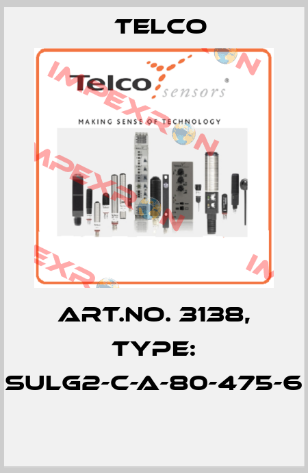 Art.No. 3138, Type: SULG2-C-A-80-475-6  Telco