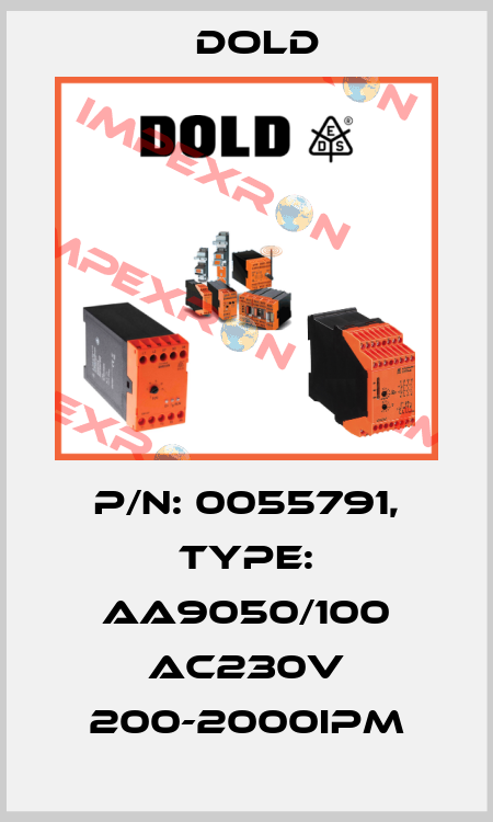 p/n: 0055791, Type: AA9050/100 AC230V 200-2000IPM Dold
