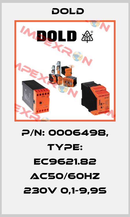 p/n: 0006498, Type: EC9621.82 AC50/60HZ 230V 0,1-9,9S Dold