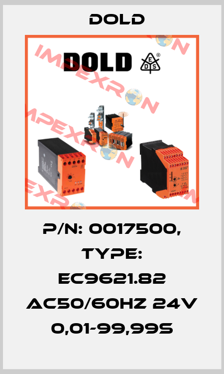 p/n: 0017500, Type: EC9621.82 AC50/60HZ 24V 0,01-99,99S Dold
