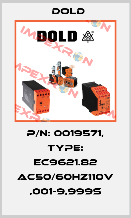 p/n: 0019571, Type: EC9621.82 AC50/60HZ110V ,001-9,999S Dold