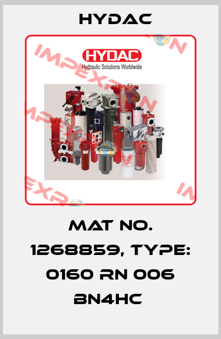 Mat No. 1268859, Type: 0160 RN 006 BN4HC  Hydac