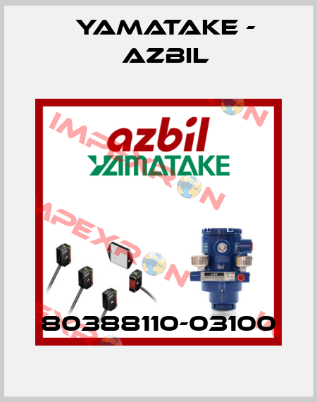 80388110-03100 Yamatake - Azbil