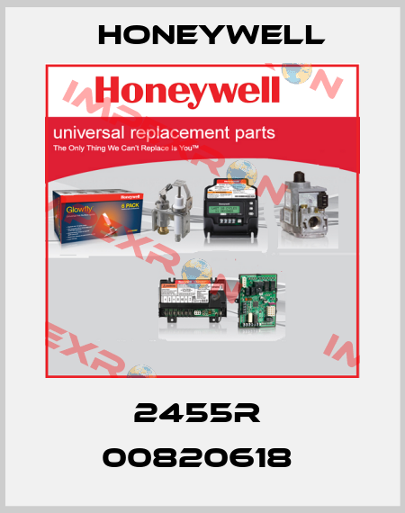 2455R  00820618  Honeywell