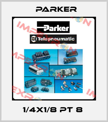 1/4x1/8 PT 8  Parker