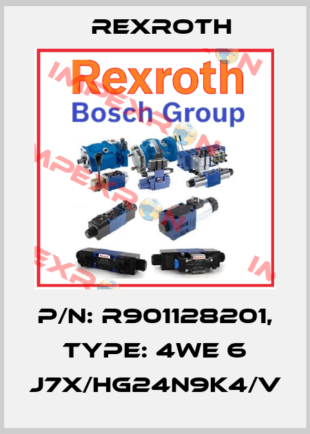 P/N: R901128201, Type: 4WE 6 J7X/HG24N9K4/V Rexroth