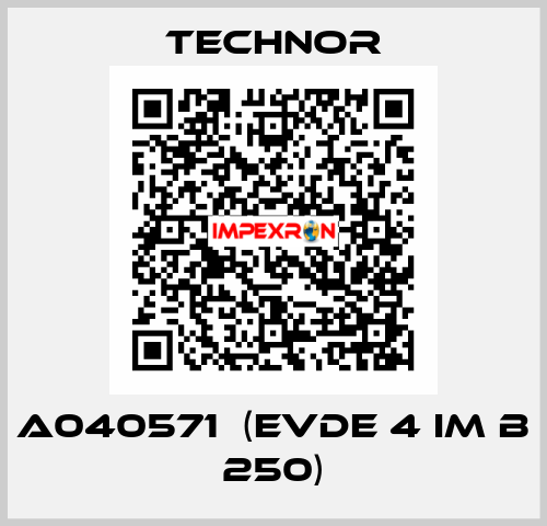 A040571  (Evde 4 IM B 250) TECHNOR