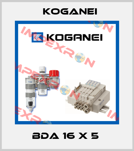 BDA 16 X 5  Koganei