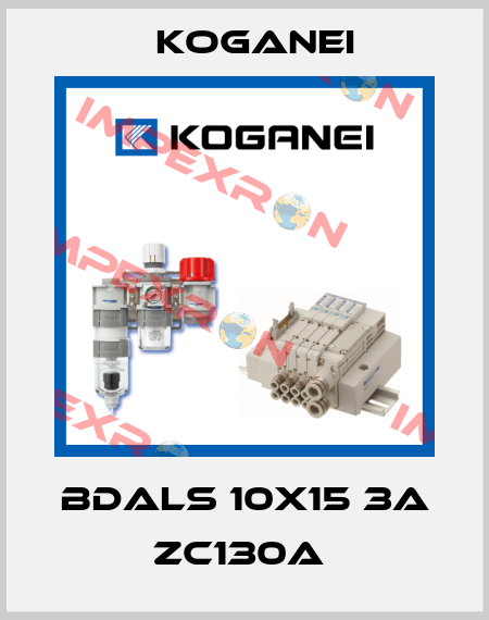 BDALS 10X15 3A ZC130A  Koganei