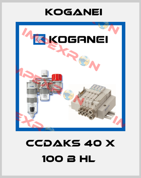 CCDAKS 40 X 100 B HL  Koganei