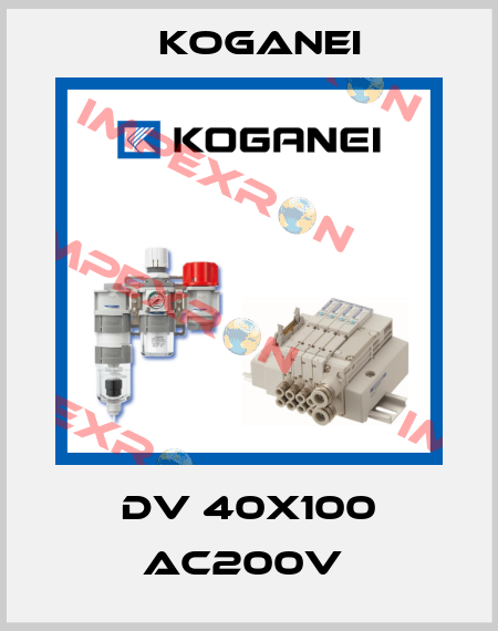 DV 40X100 AC200V  Koganei