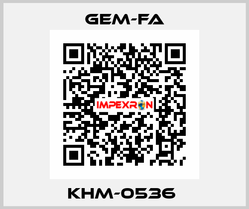 KHM-0536  Gem-Fa