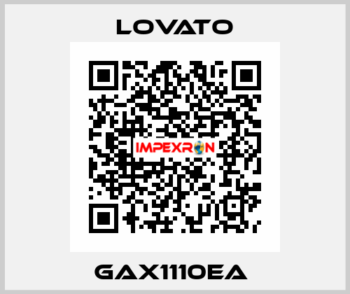 GAX1110EA  Lovato