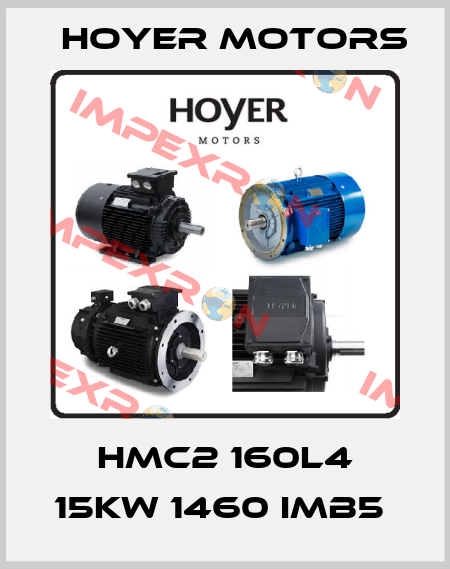 HMC2 160L4 15KW 1460 IMB5  Hoyer Motors
