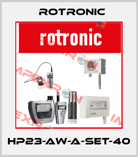 HP23-AW-A-Set-40 Rotronic