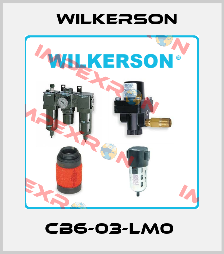 CB6-03-LM0  Wilkerson