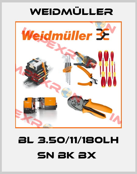 BL 3.50/11/180LH SN BK BX  Weidmüller