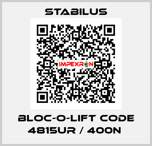 BLOC-O-LIFT CODE 4815UR / 400N  Stabilus