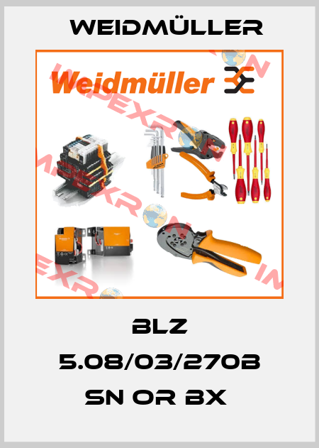 BLZ 5.08/03/270B SN OR BX  Weidmüller