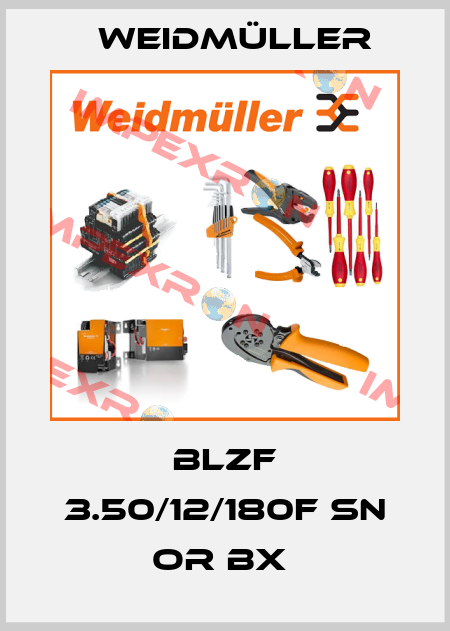 BLZF 3.50/12/180F SN OR BX  Weidmüller