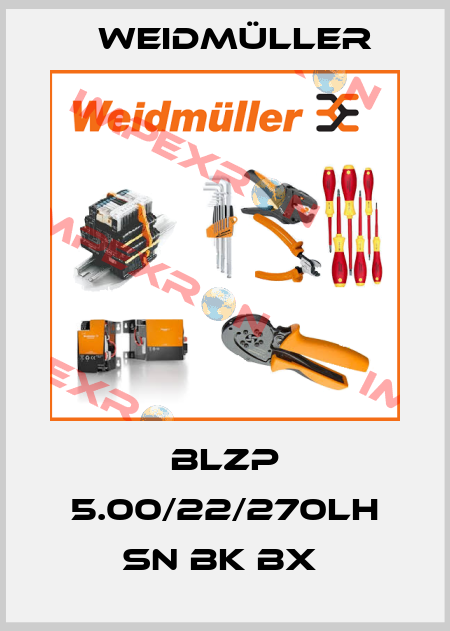 BLZP 5.00/22/270LH SN BK BX  Weidmüller