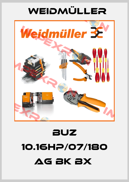 BUZ 10.16HP/07/180 AG BK BX  Weidmüller