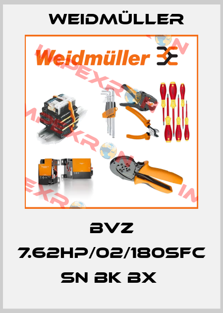 BVZ 7.62HP/02/180SFC SN BK BX  Weidmüller