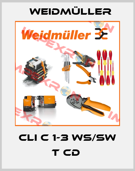 CLI C 1-3 WS/SW T CD  Weidmüller