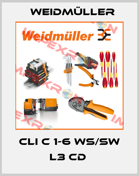 CLI C 1-6 WS/SW L3 CD  Weidmüller