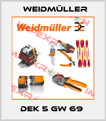 DEK 5 GW 69  Weidmüller