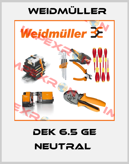 DEK 6.5 GE NEUTRAL  Weidmüller