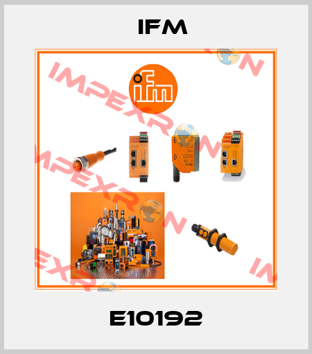 E10192 Ifm