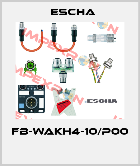 FB-WAKH4-10/P00  Escha