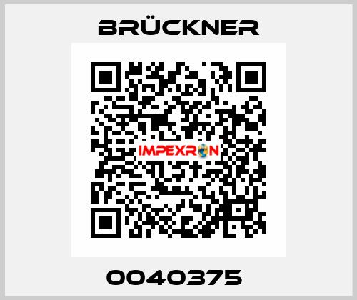 0040375  Brückner
