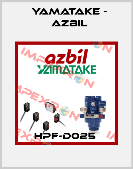HPF-D025  Yamatake - Azbil
