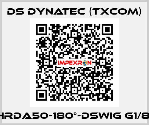 HRDA50-180°-DSWIG G1/8  Ds Dynatec (TXCOM)