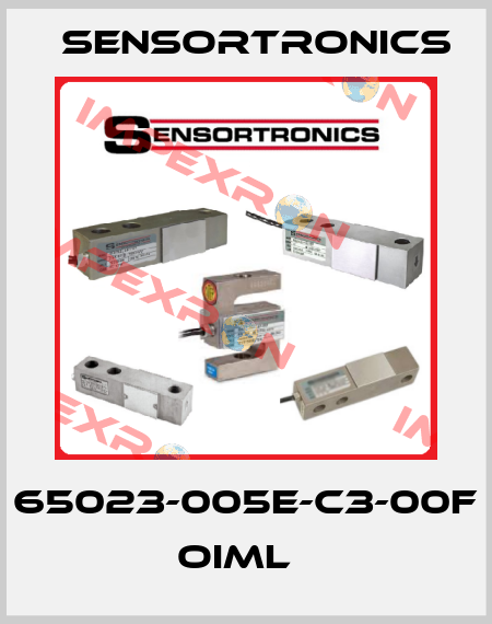 65023-005E-C3-00F OIML   Sensortronics