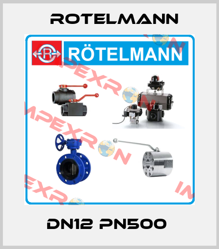 DN12 PN500  Rotelmann