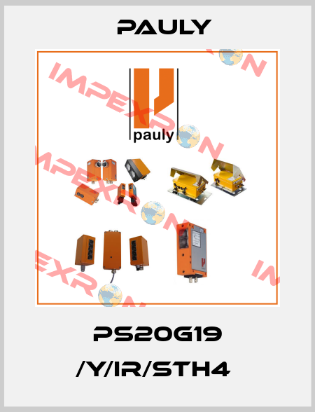 PS20G19 /y/ir/stH4  Pauly