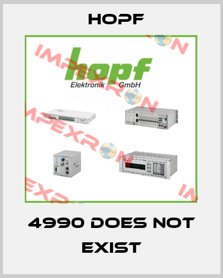 4990 does not exist Hopf