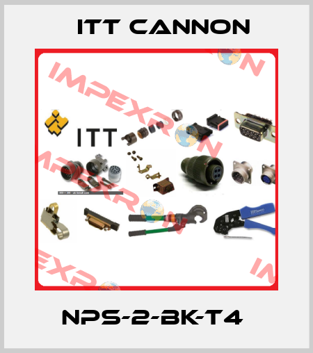 NPS-2-BK-T4  Itt Cannon
